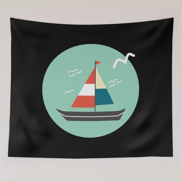 Item preview, Sail boat on the sea  designed and sold by Pasan-hpmm.