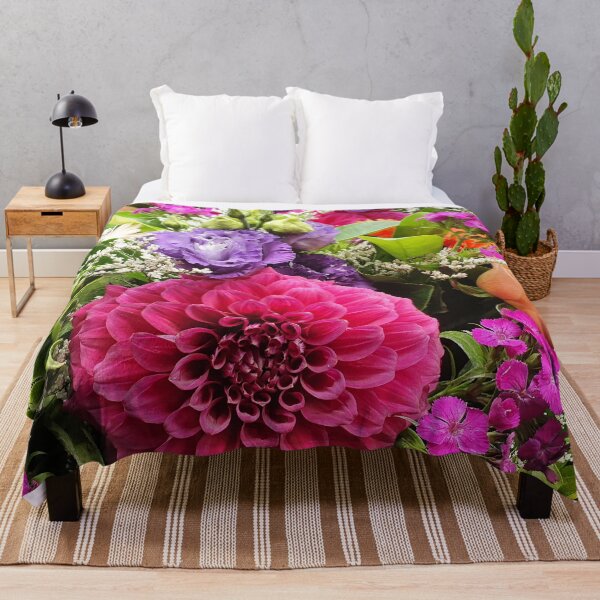 Item preview, Brightly Coloured Dahlia Design designed and sold by kristysuedesign.
