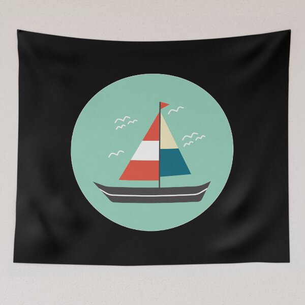 Item preview, Sail boat on the sea  designed and sold by Pasan-hpmm.