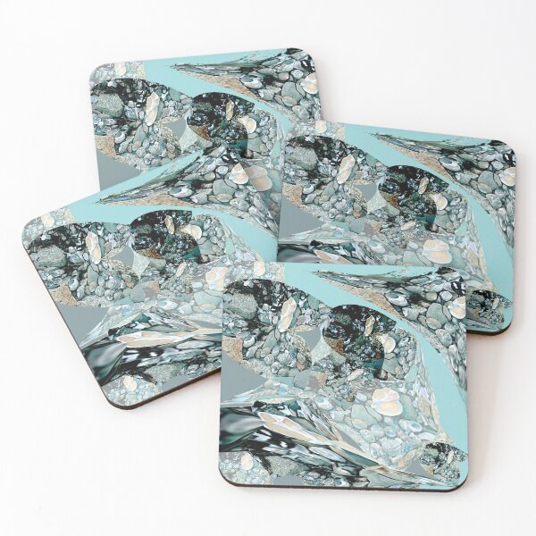 Item preview, seashore abstraction designed and sold by sirenas.