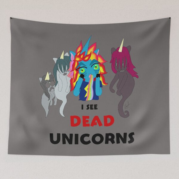 Item preview, I See Dead Unicorns designed and sold by ChibiSap.