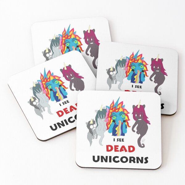 Item preview, I See Dead Unicorns designed and sold by ChibiSap.