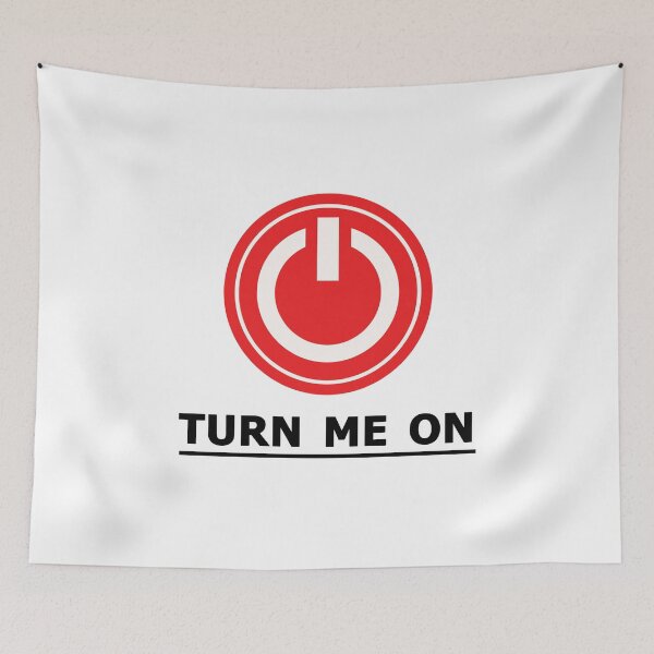 Item preview, Turn Me On, Please... designed and sold by Beijo-Vertical.