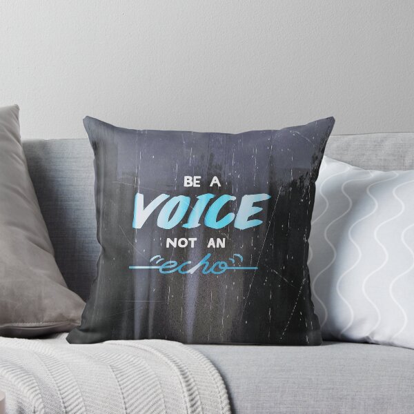 Item preview, Be a voice, not an echo designed and sold by Scott Mitchell.