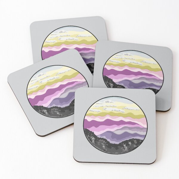 Item preview, Mountain Range designed and sold by Prickly Pear Art.