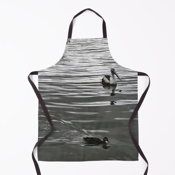 Item preview, Pelican and Duck Floating along River designed and sold by kristysuedesign.