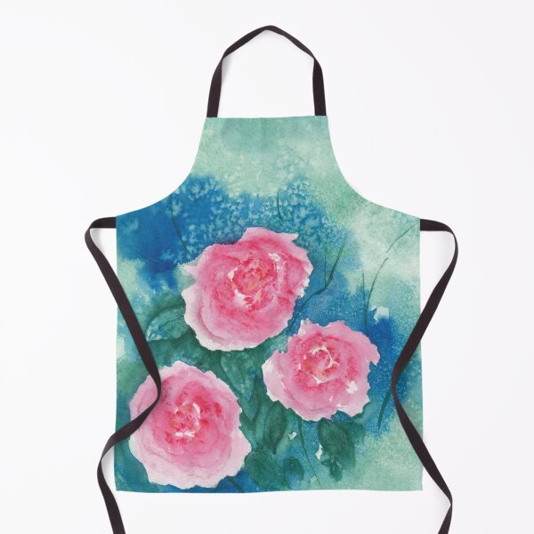 Item preview, Loose Roses 2 - Pink Roses designed and sold by The Elderberry Blossom.