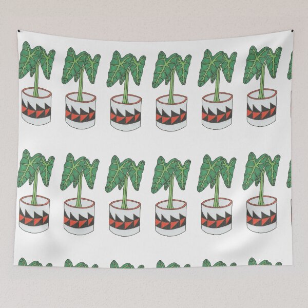 Item preview, Alocasia houseplant in geometric pot designed and sold by PlantEngineer.