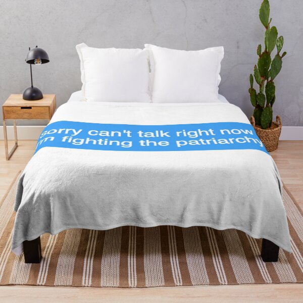 Item preview, sorry can't talk right now i'm fighting the patriarchy designed and sold by smokelikeagirl.