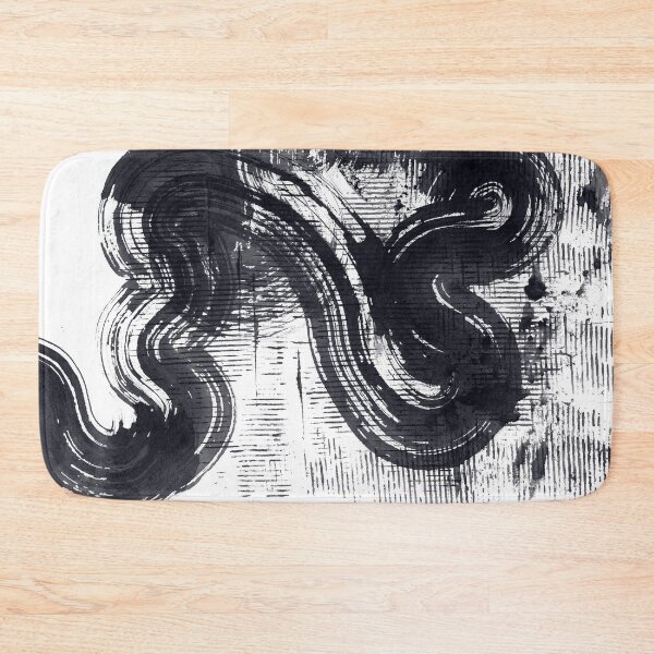 Item preview, ink explorations (039) - abstract black india ink painting designed and sold by expl-rations.