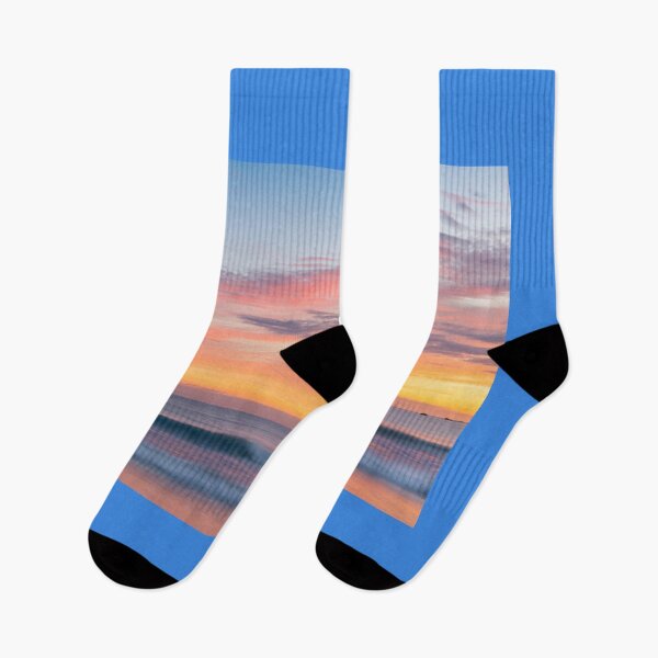 Item preview, Brilliant summer sunrise along  beach with sea view and sweeping colorful cloud formations  designed and sold by Brian Scantlebury.