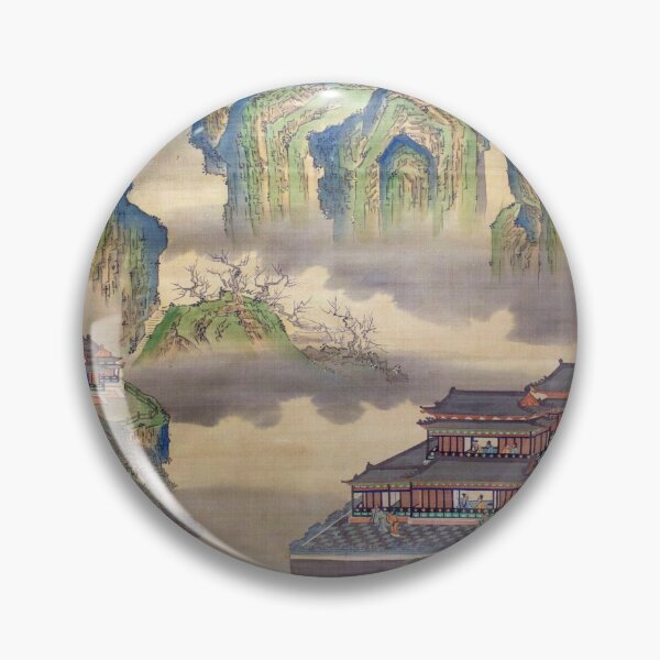 Item preview, Palace Landscape (Restored Japanese Artwork) designed and sold by PromoteProgress.
