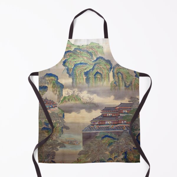 Item preview, Palace Landscape (Restored Japanese Artwork) designed and sold by PromoteProgress.
