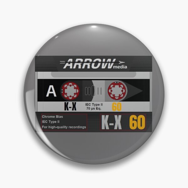 Item preview, Casete Arrow Media K-X 60 tipo 2 designed and sold by B-96-J.