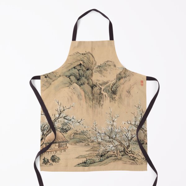 Item preview, Landscapes of the Four Seasons-Spring (Restored Japanese Painting) designed and sold by PromoteProgress.