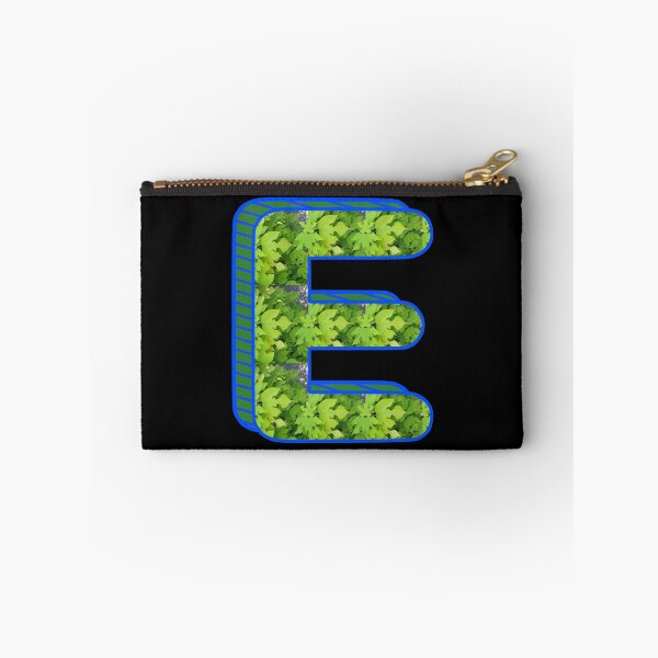 Item preview, Letter E (with green leaves) designed and sold by artfulnotebook.