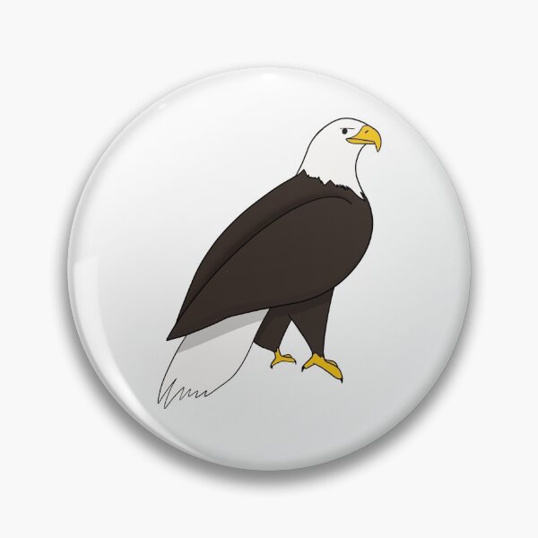 Item preview, Bald Eagle | Arctic February Prompt List 2021 | QuirkyDolphin designed and sold by QuirkyDolphin.