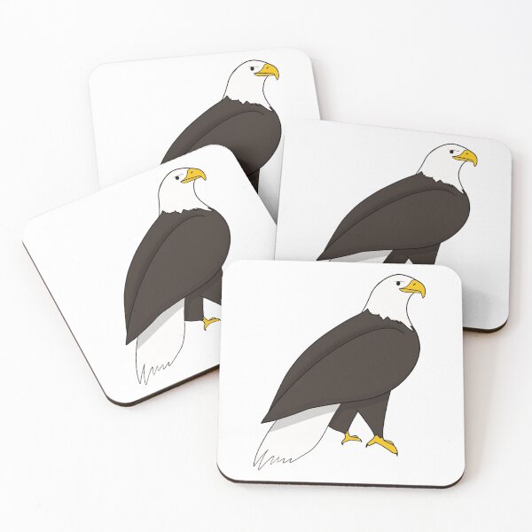Item preview, Bald Eagle | Arctic February Prompt List 2021 | QuirkyDolphin designed and sold by QuirkyDolphin.