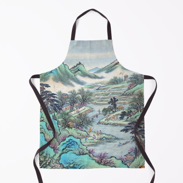 Item preview, Eight Landscapes, Lu Han (Restored Chinese Artwork) designed and sold by PromoteProgress.