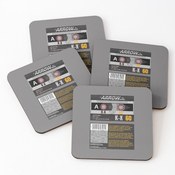 Artikelvorschau, Arrow Media K-X 60 Typ 2 Kassette (Vorder- und Rückseite) entworfen und verkauft von B-96-J.