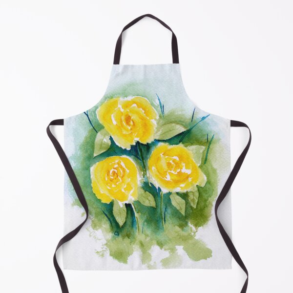 Item preview, Loose Roses 3 - Yellow Roses designed and sold by The Elderberry Blossom.