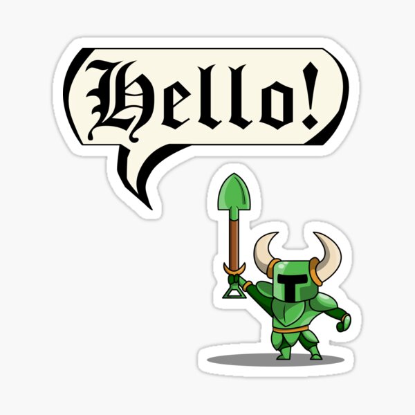 HELLO! Sticker