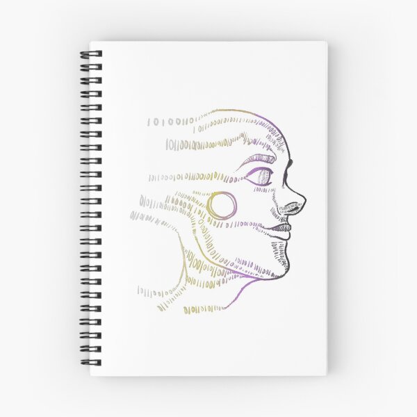 Item preview, Non-Binary Person Binary Code Pun designed and sold by Charcharleyb.