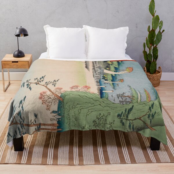 Item preview, Konodai Tone River Vintage Ukiyo-e Japanese Art designed and sold by VintageArchive.