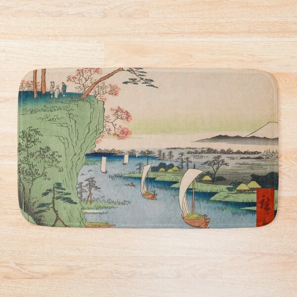 Item preview, Konodai Tone River Vintage Ukiyo-e Japanese Art designed and sold by VintageArchive.