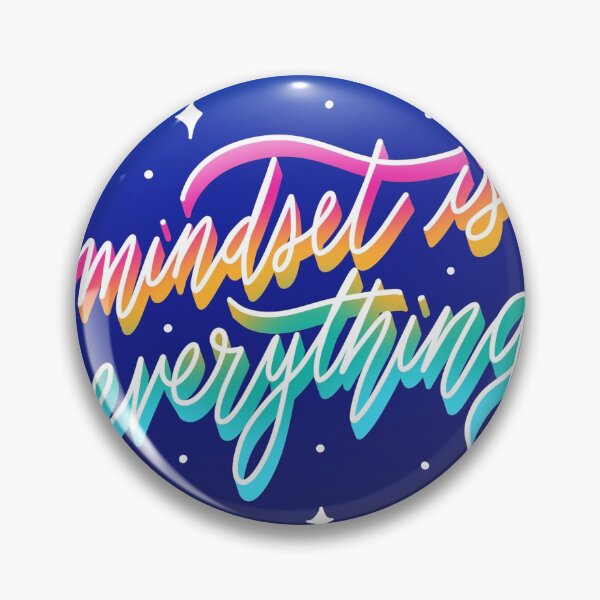 Item preview, Mindset is Everything Motivational Colorful Lettering Quote designed and sold by Hailey-Designs.