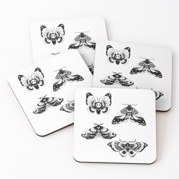 Item preview, goth moth set designed and sold by despresso.