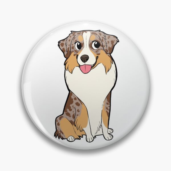 Item preview, AUSSIE (red merle) - chibi designed and sold by mexicanine.