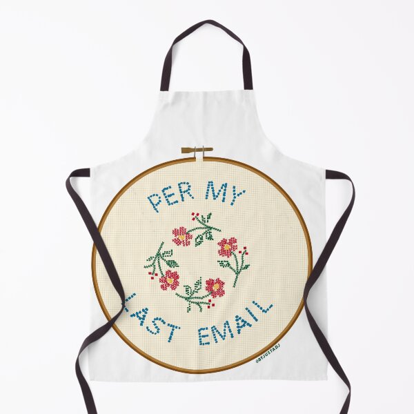 Item preview, Per My Last Email Cross Stitch designed and sold by Alaurathexplora.