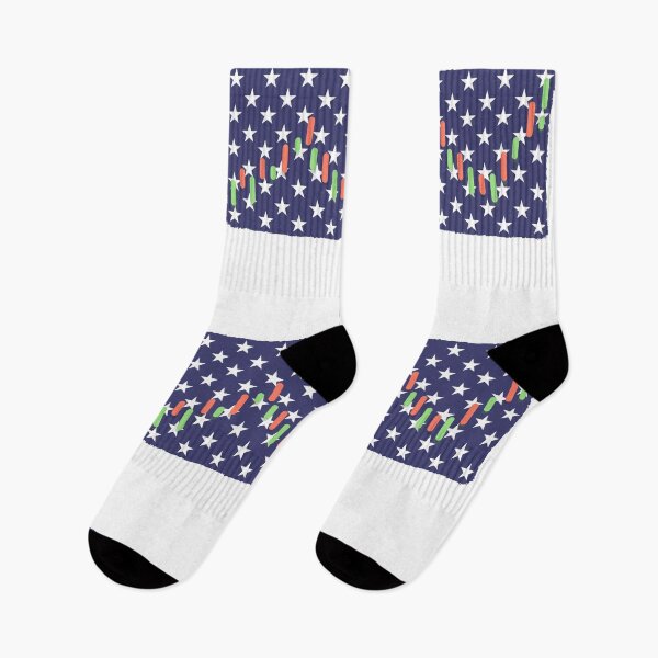 Item preview, Stock market USA candle stick retro background designed and sold by CultOfHustlers.