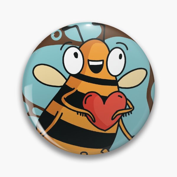 Item preview, Abeja y corazon designed and sold by DBSA.