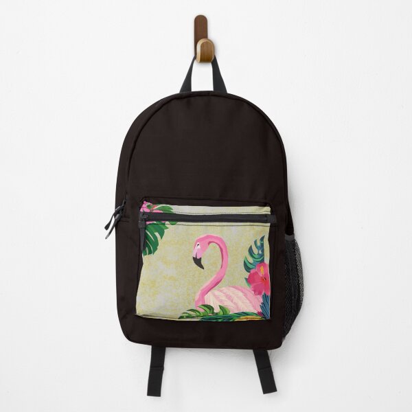 Item preview, Pink Flamingo in Gold glitter  designed and sold by aboniteblanc.