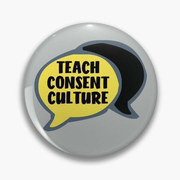 Item preview, Teach Consent Culture - Speech Bubbles designed and sold by Chubuter.