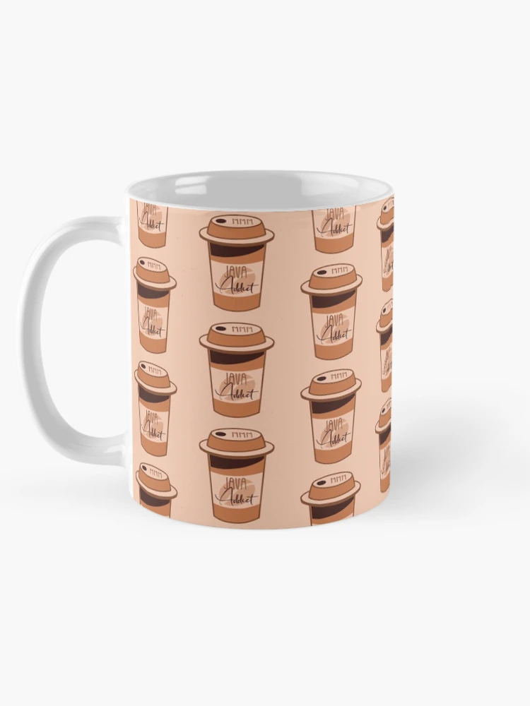 Thumbnail 5 of 6, Coffee Mug, Java Addict! designed and sold by PawsitiveMum.