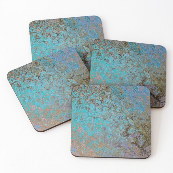 Item preview, Ocean Inspired Alcohol Ink Abstract designed and sold by TGIYHome.