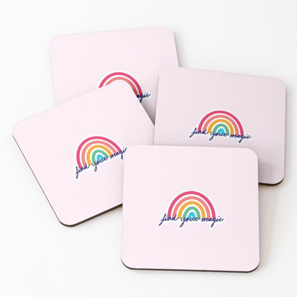 Item preview, Find Your Magic Rainbow Quote designed and sold by Hailey-Designs.
