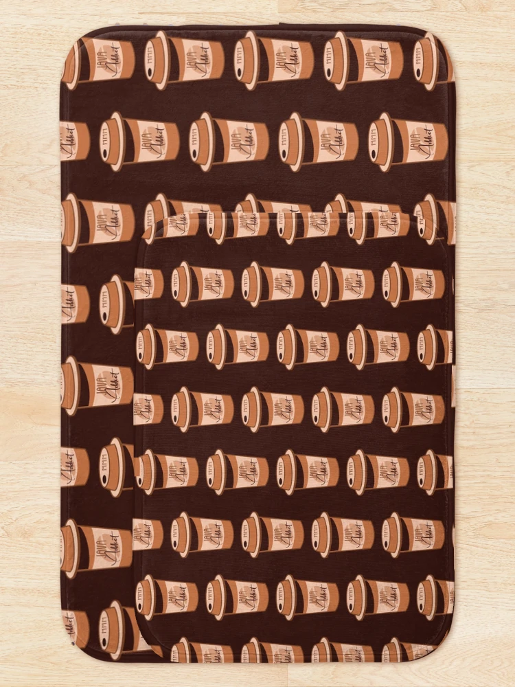 Thumbnail 5 of 6, Bath Mat, Java Addict! designed and sold by PawsitiveMum.
