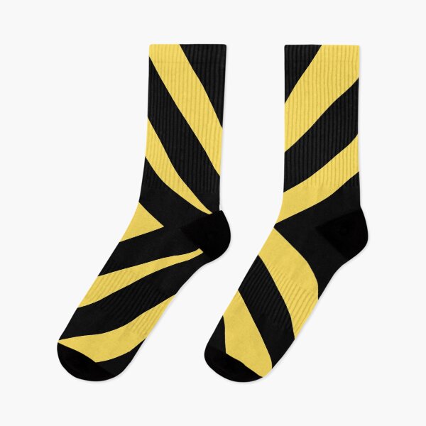 Item preview, Yellow and Black Cross X Striped Pattern Design designed and sold by TheHappyK.