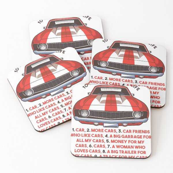 Item preview, 10 Things I Want In My Life Cars More Cars car t shirts designed and sold by TheFlipRepublic.