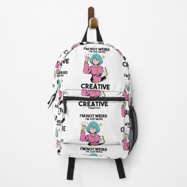 Item preview, Cute Kawaii I'm Not Weird I'm Creative Anime T-Shirt designed and sold by TheFlipRepublic.