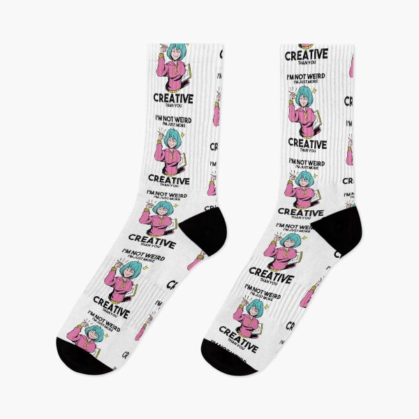 Item preview, Cute Kawaii I'm Not Weird I'm Creative Anime T-Shirt designed and sold by TheFlipRepublic.