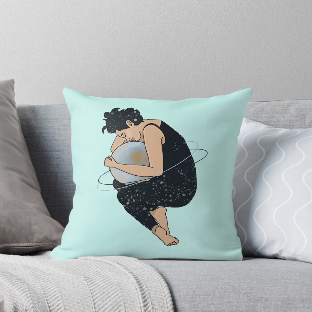 Item preview, Throw Pillow designed and sold by KatCatRose.