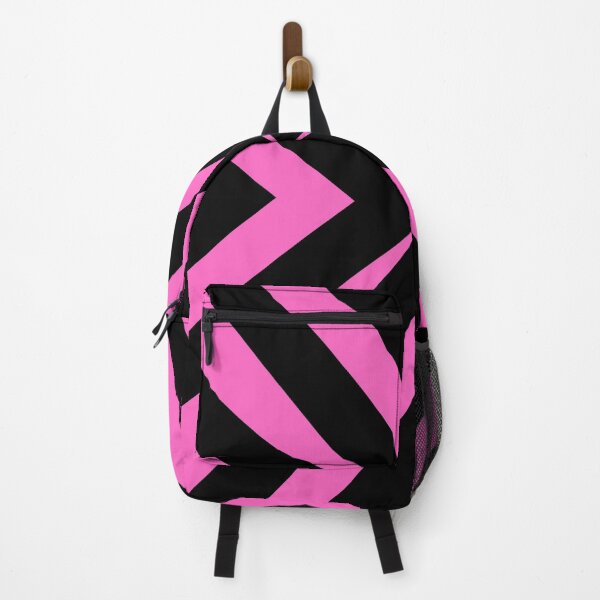 Item preview, Pink and Black Cross X Striped Pattern Design designed and sold by TheHappyK.
