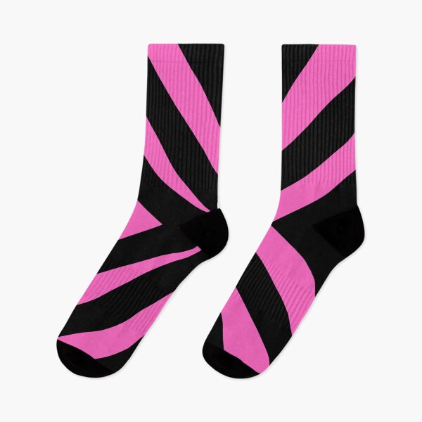 Item preview, Pink and Black Cross X Striped Pattern Design designed and sold by TheHappyK.