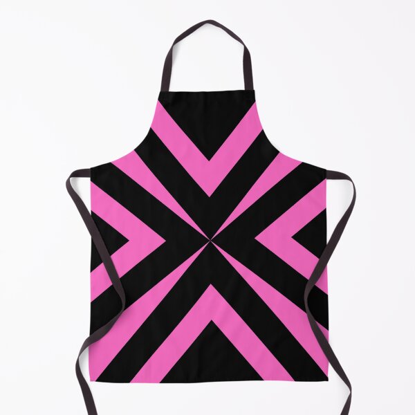 Item preview, Pink and Black Cross X Striped Pattern Design designed and sold by TheHappyK.