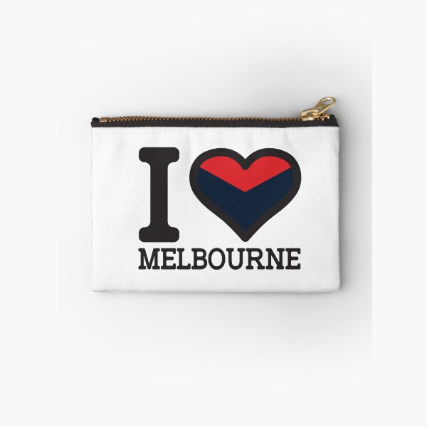 Artikelvorschau, "Ich liebe Melbourne" AFL & AFLW inspirierte Kleidung, Waren, T-Shirts, Leggings, Rock, Maske, Schürze, Öko-Tasche entworfen und verkauft von Ink Inc.